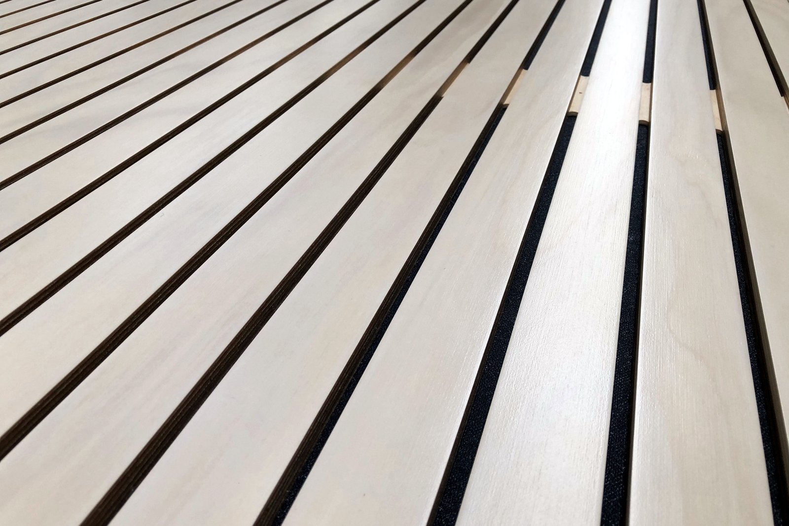 Austral Slatpanel as cost-effective decorative panel with slat styling.